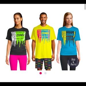 Zumba T-BLUE SHIRT
